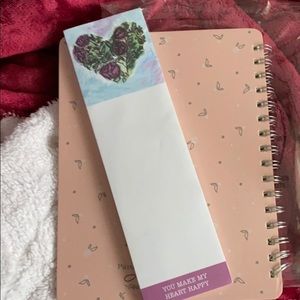 List Notepad "You make my heart happy"